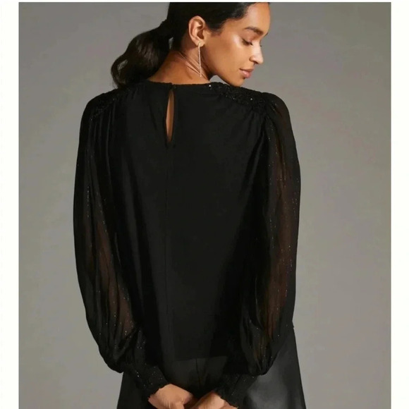 Anthropologie blank London sequin top - Picture 3 of 13